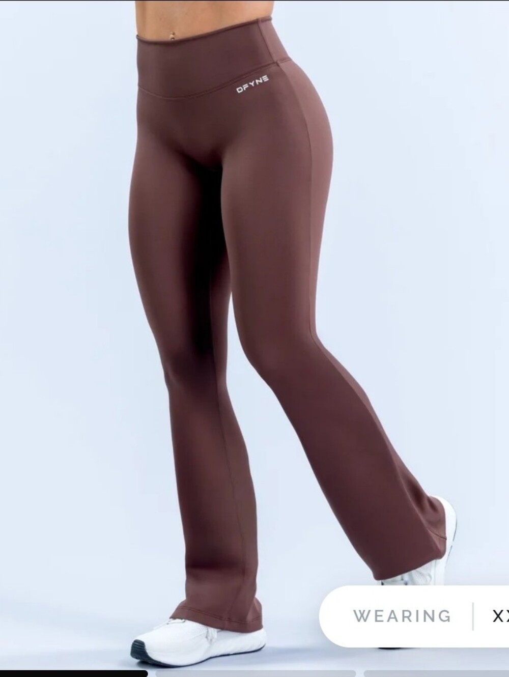Dfyne Hannah Pearson Flares - Chestnut